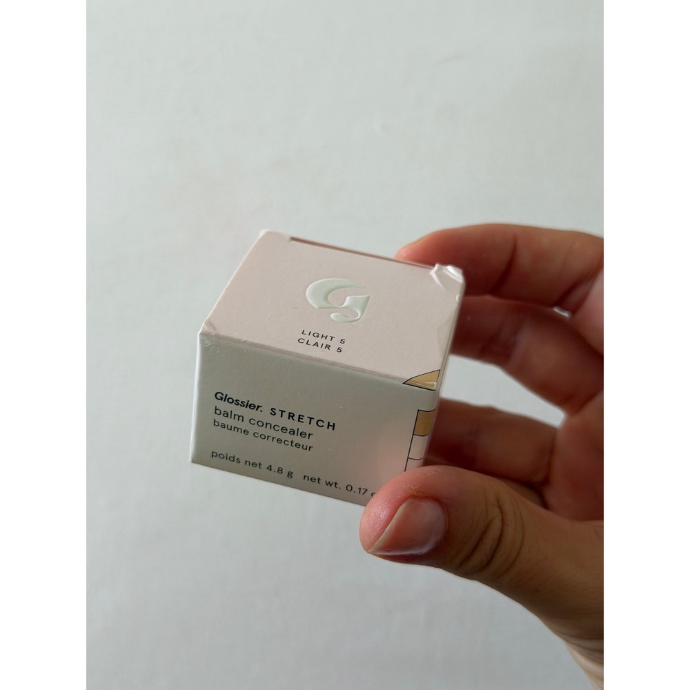 Glossier Stretch Balm Concealer Light 5 Clair 5 Dewy Finish 0.17 oz New in Box